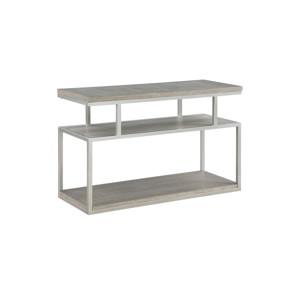 Sofa/Console Table, Gray/Natural. Picture 1