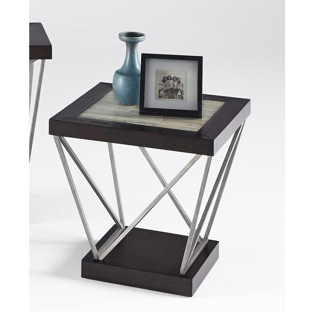 Rectangular End Table. Picture 1