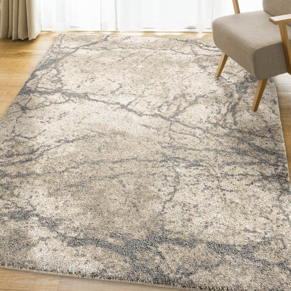 Super Shag Marquina Ivory (7'10" x 10'10"). Picture 7