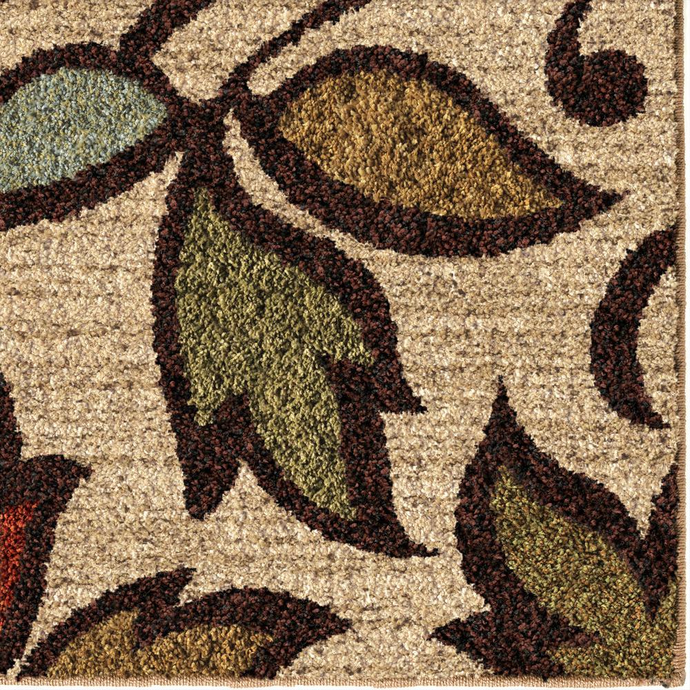 Orian Wild Weave Getty Bisque Area Rug (5'3" x 7'6"). Picture 3