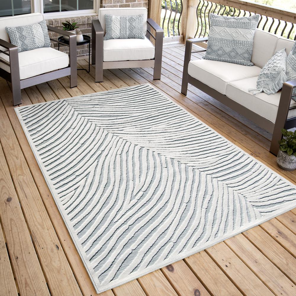 Nouvelle Boucle Urban Skin Natural Neptune (9'0" x 13'0"). Picture 7
