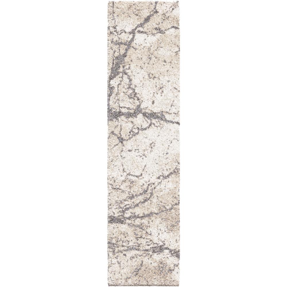 Super Shag Marquina Ivory (1'11" x 7'6"). Picture 1
