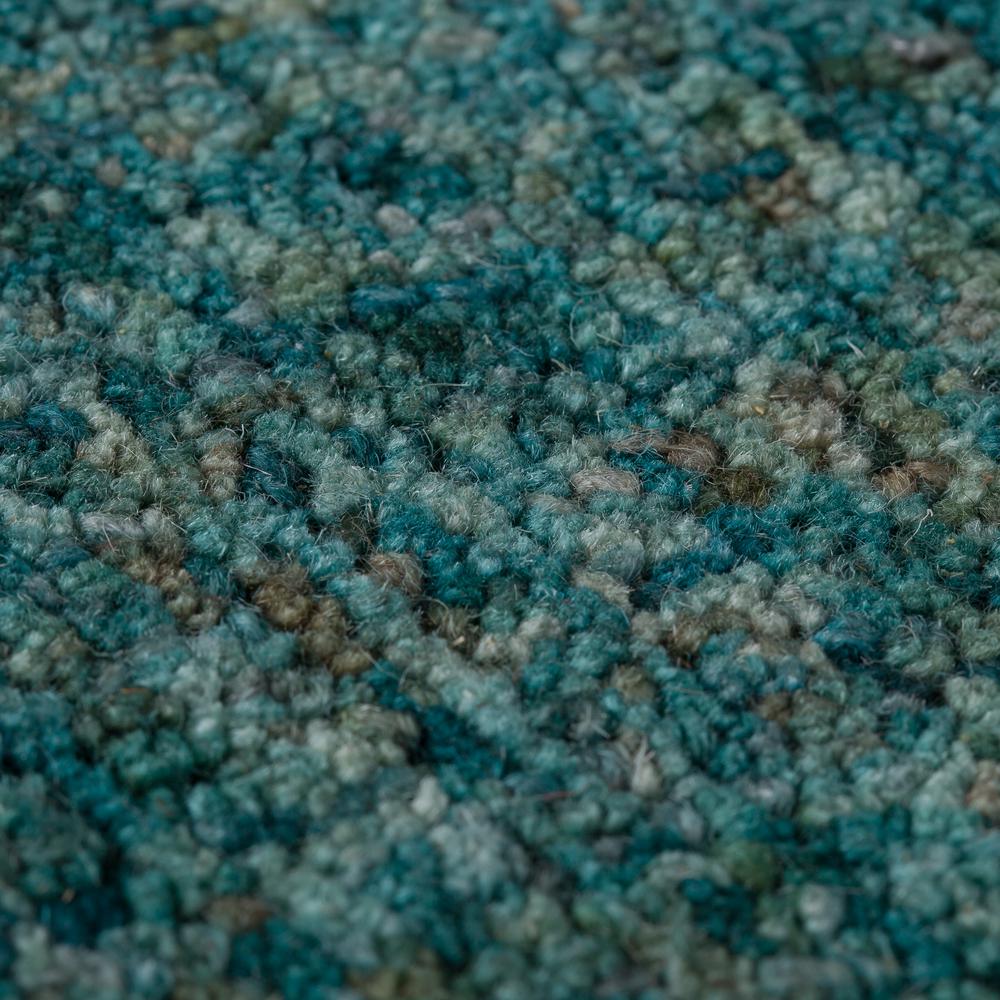 Calisa CS5 Turquoise 10' x 10' Octagon Rug. Picture 7