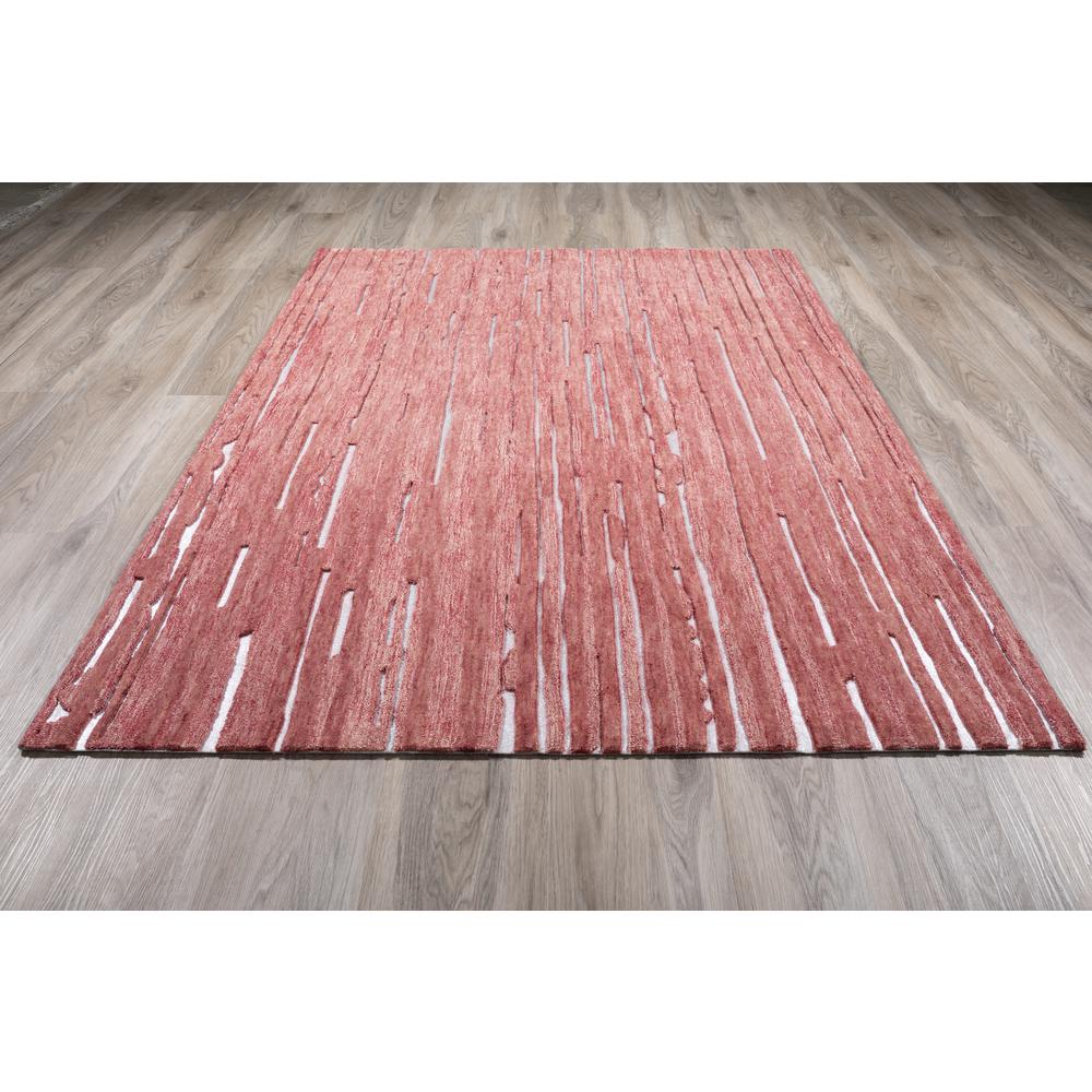 Vibes VB1 Pink 2'3" x 7'6" Runner Rug. Picture 12
