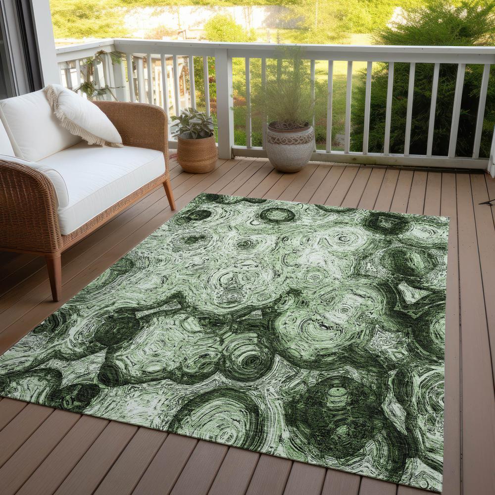 Chantille ACN579 Green 10' x 14' Rug. Picture 8