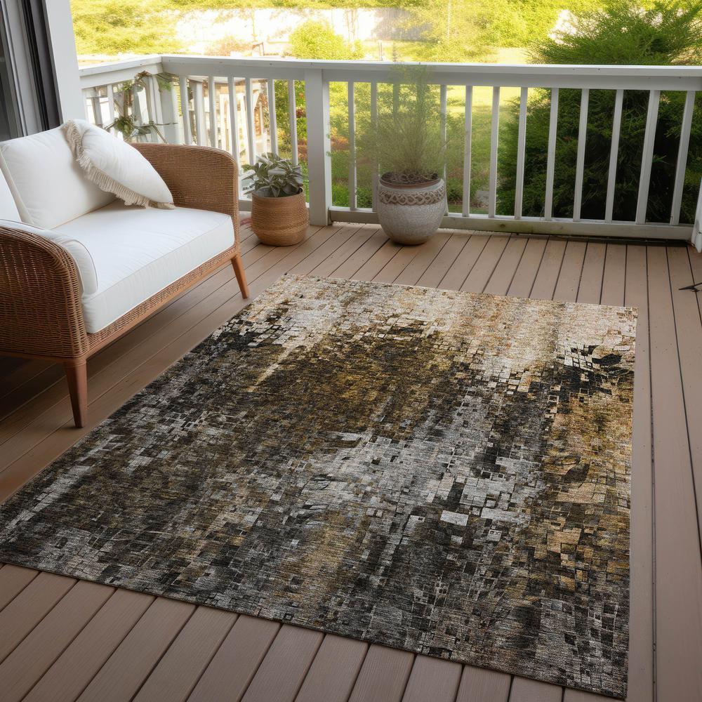 Chantille ACN581 Brown 10' x 14' Rug. Picture 8