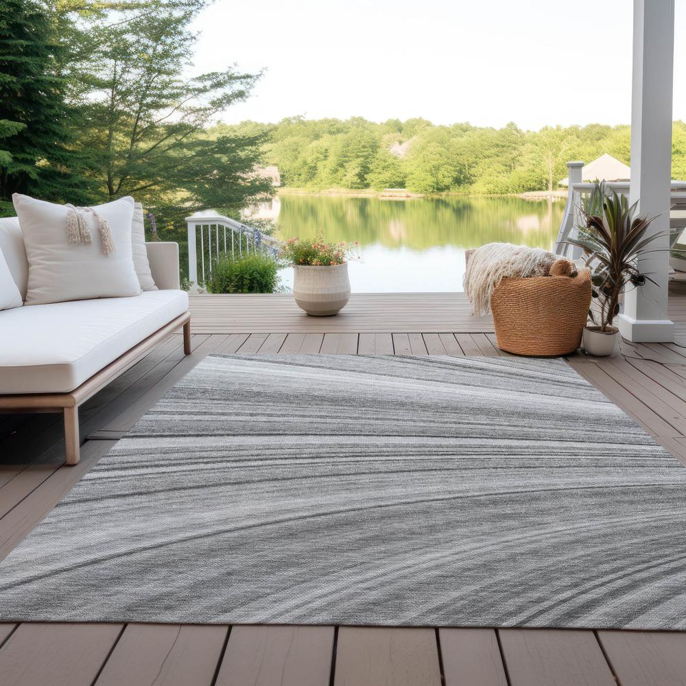 Chantille ACN585 Gray 10' x 14' Rug. Picture 8