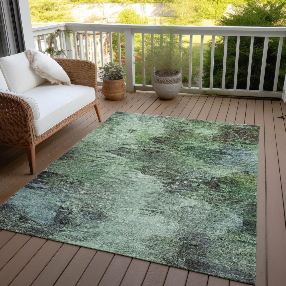 Chantille ACN592 Green 10' x 14' Rug. Picture 8
