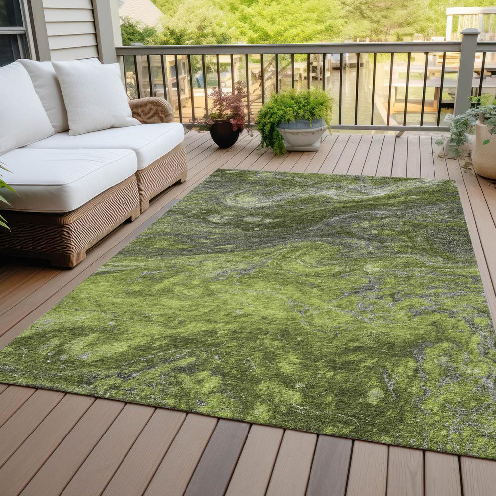 Chantille ACN599 Green 10' x 14' Rug. Picture 8
