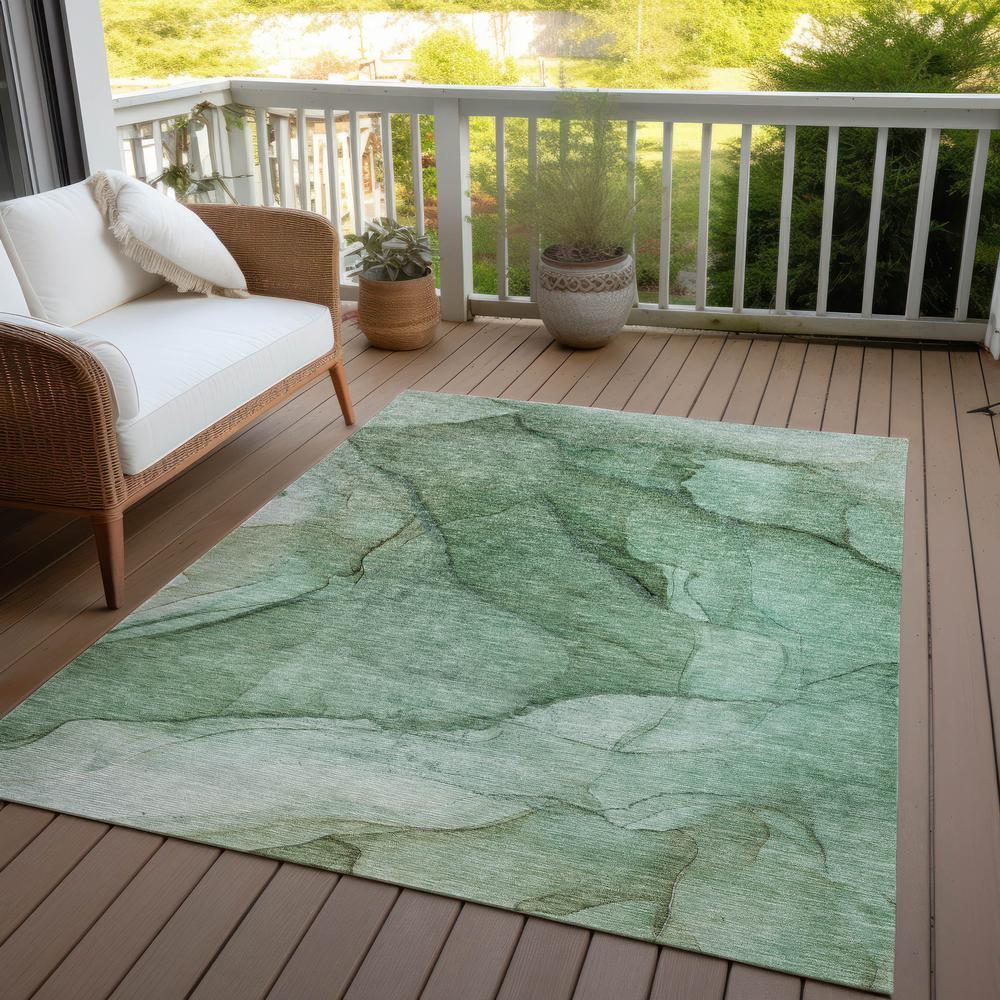 Chantille ACN607 Green 10' x 14' Rug. Picture 8