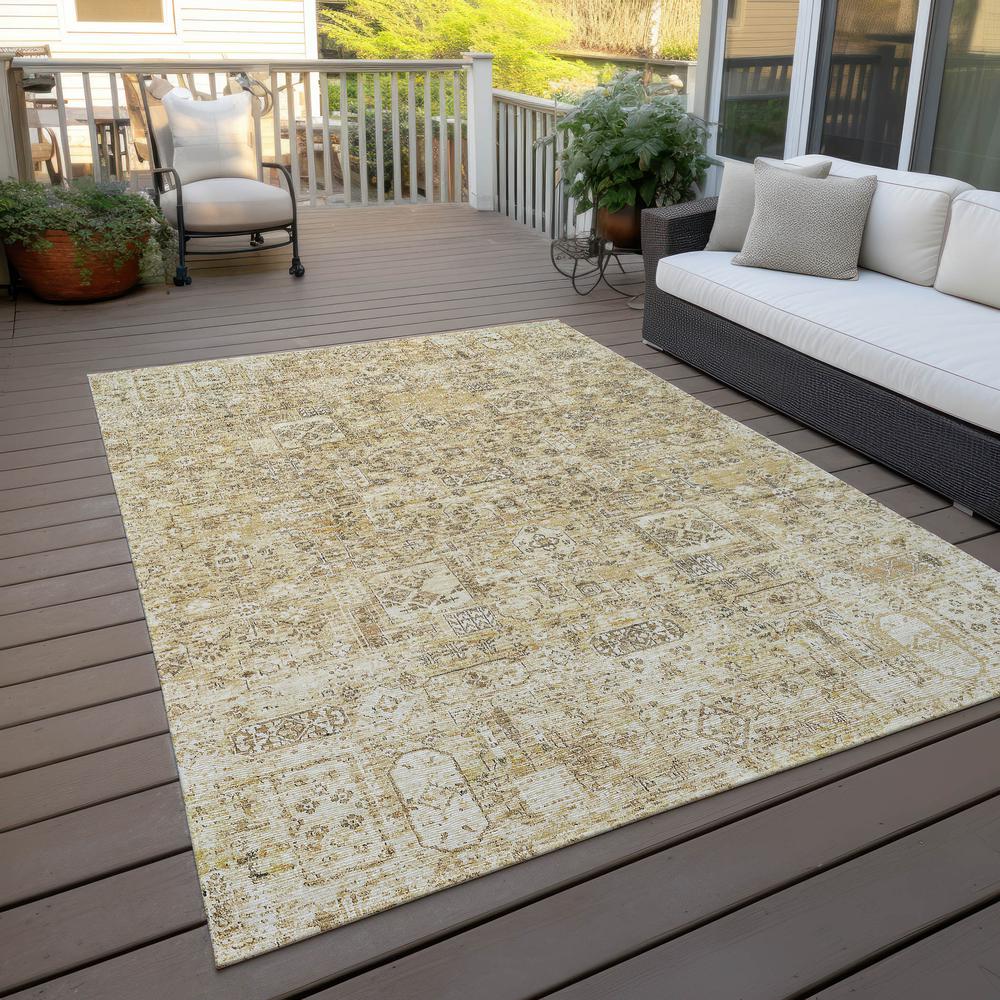 Chantille ACN611 Gold 10' x 14' Rug. Picture 8