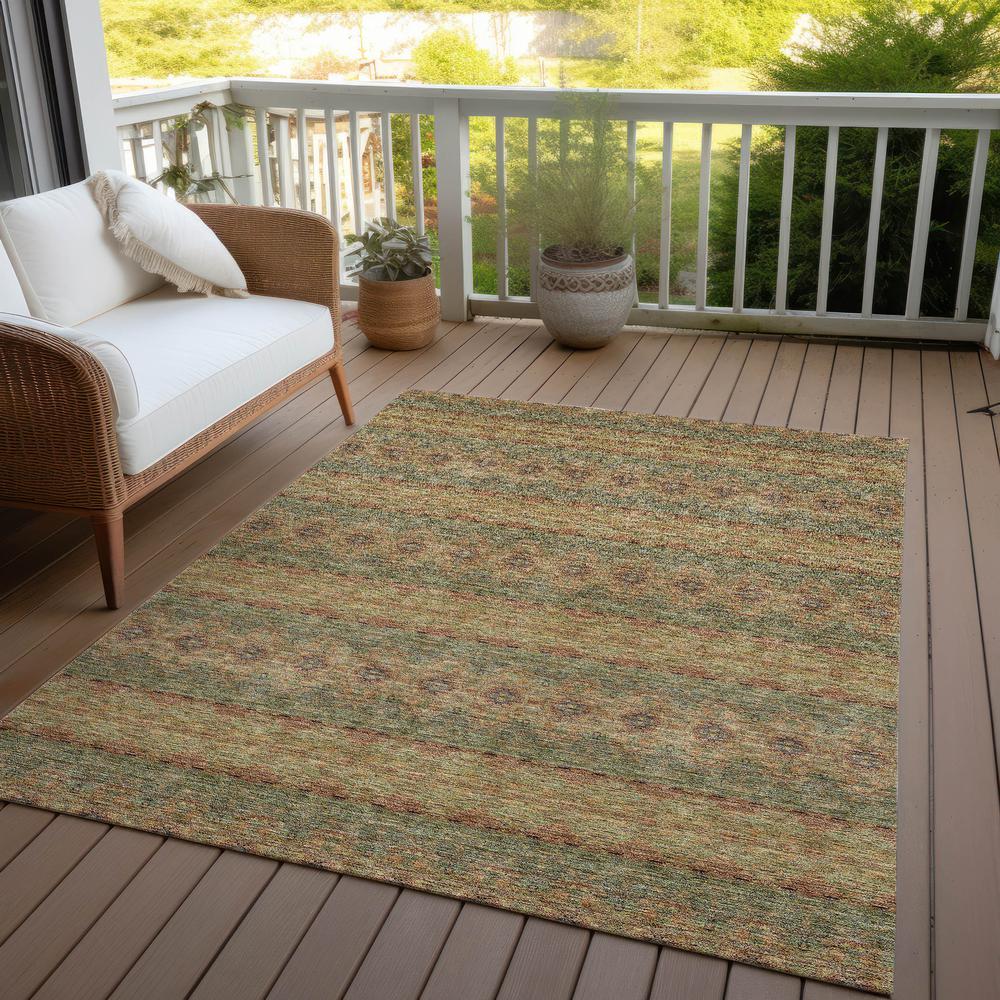 Chantille ACN615 Green 10' x 14' Rug. Picture 8