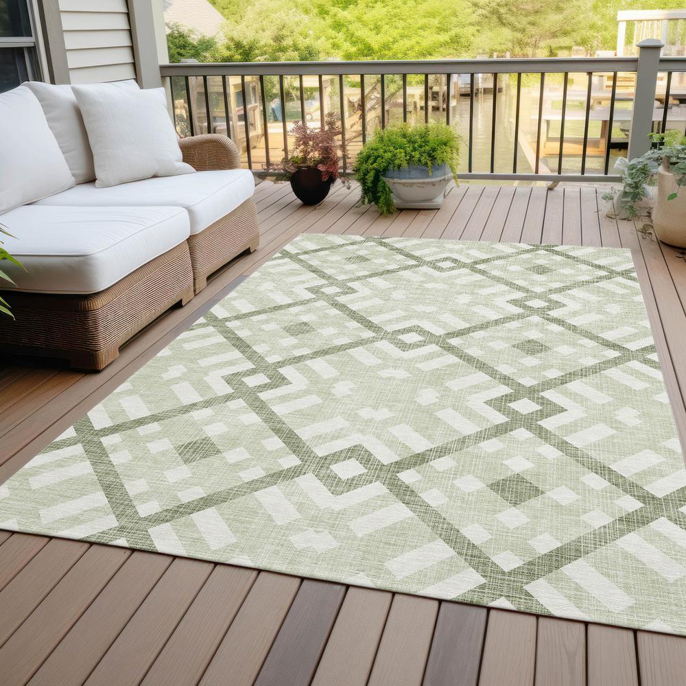 Chantille ACN616 Green 10' x 14' Rug. Picture 8