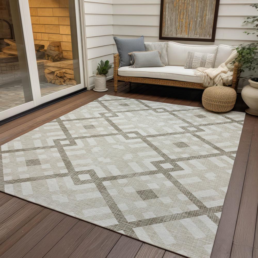 Chantille ACN616 Brown 10' x 14' Rug. Picture 8