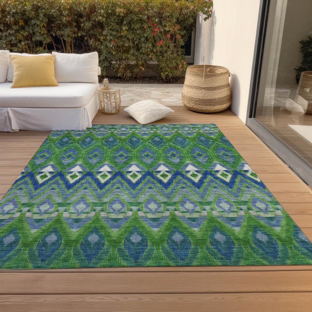 Chantille ACN617 Green 10' x 14' Rug. Picture 8