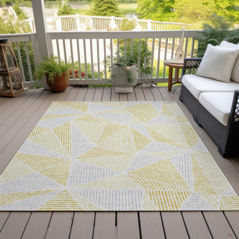 Chantille ACN618 Gold 10' x 14' Rug. Picture 8