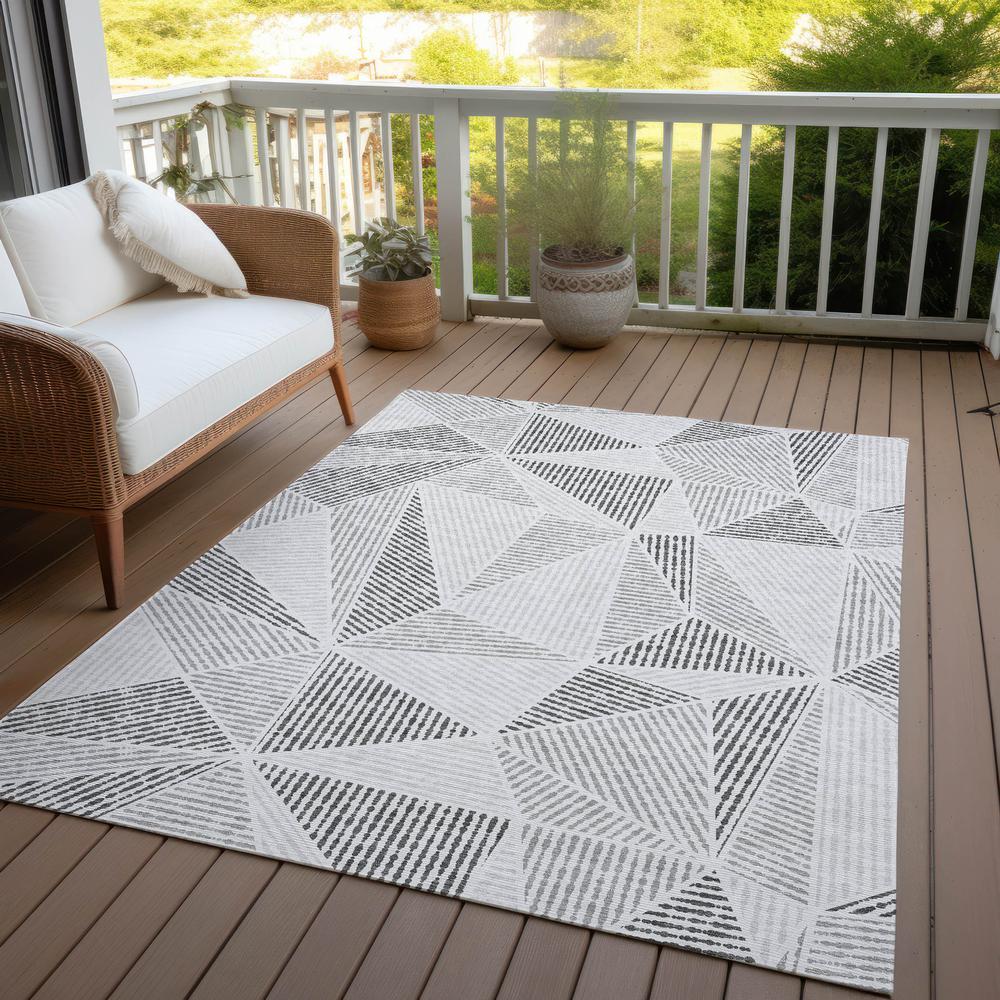Chantille ACN618 Gray 10' x 14' Rug. Picture 8
