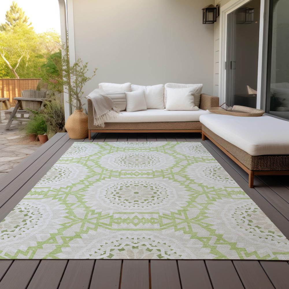 Chantille ACN619 Green 10' x 14' Rug. Picture 9