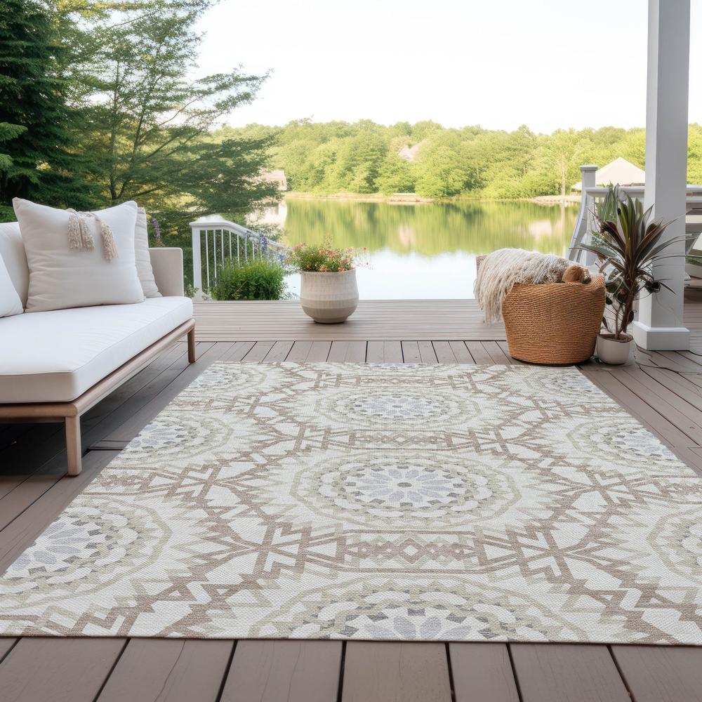 Chantille ACN619 Ivory 10' x 14' Rug. Picture 8