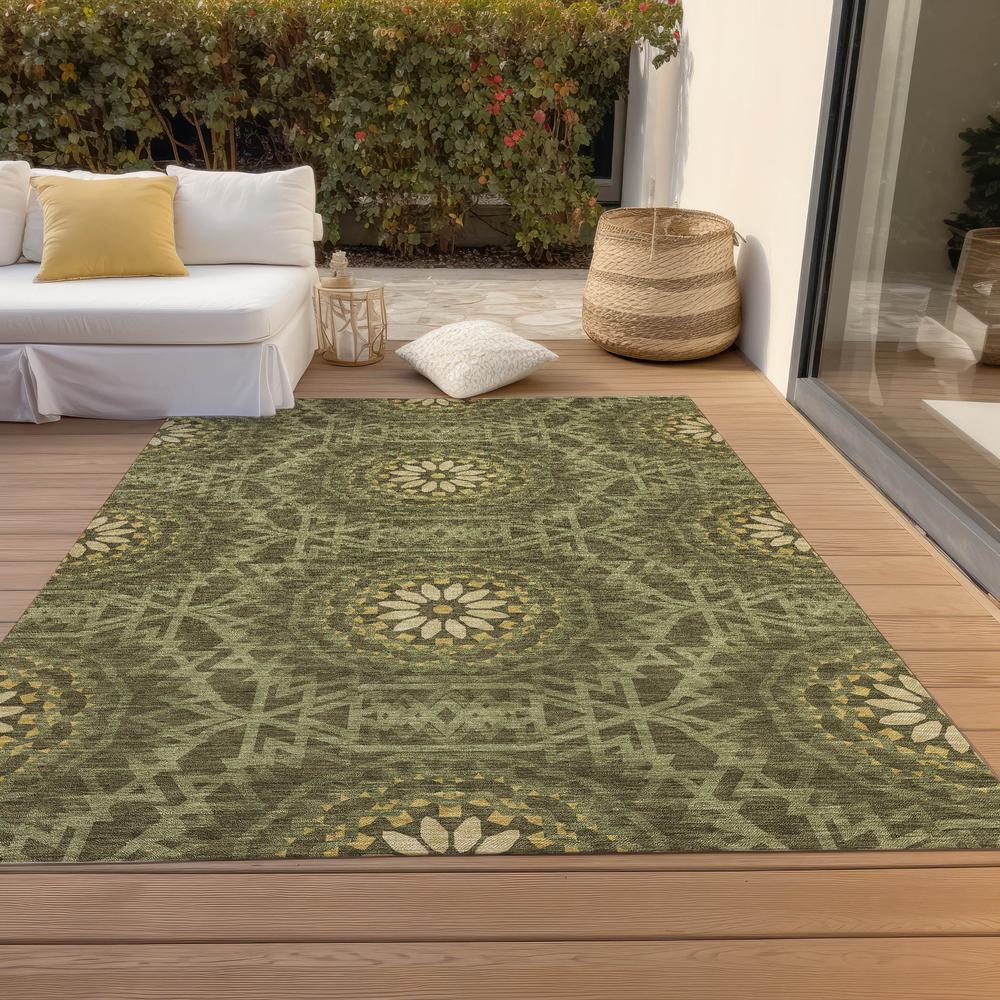 Chantille ACN619 Green 10' x 14' Rug. Picture 8