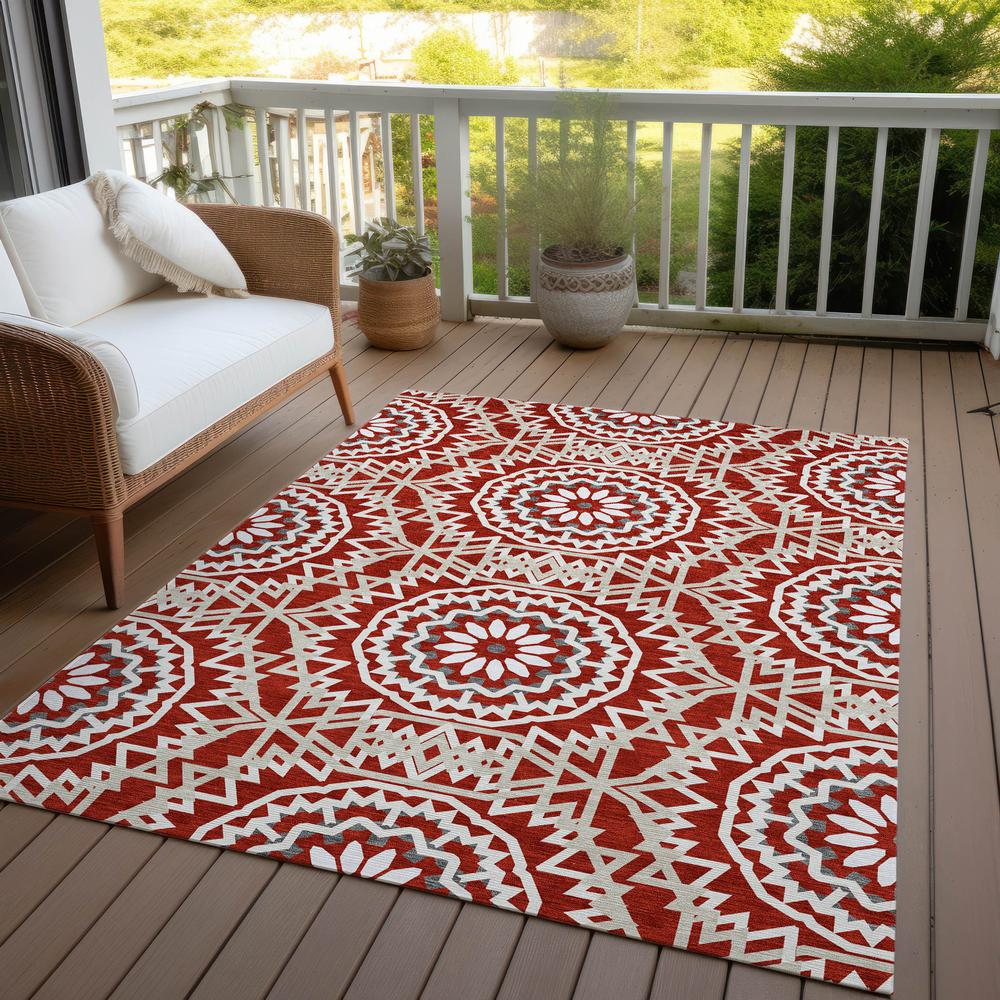Chantille ACN619 Red 10' x 14' Rug. Picture 8