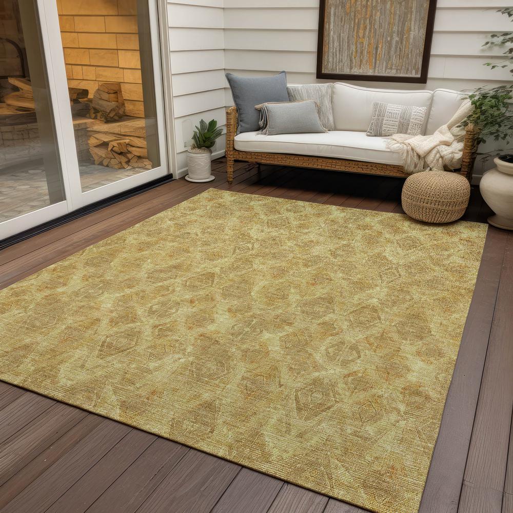Chantille ACN622 Gold 10' x 14' Rug. Picture 8