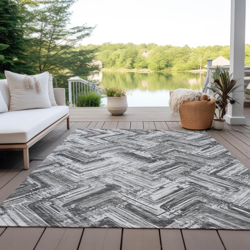 Chantille ACN630 Gray 10' x 14' Rug. Picture 8