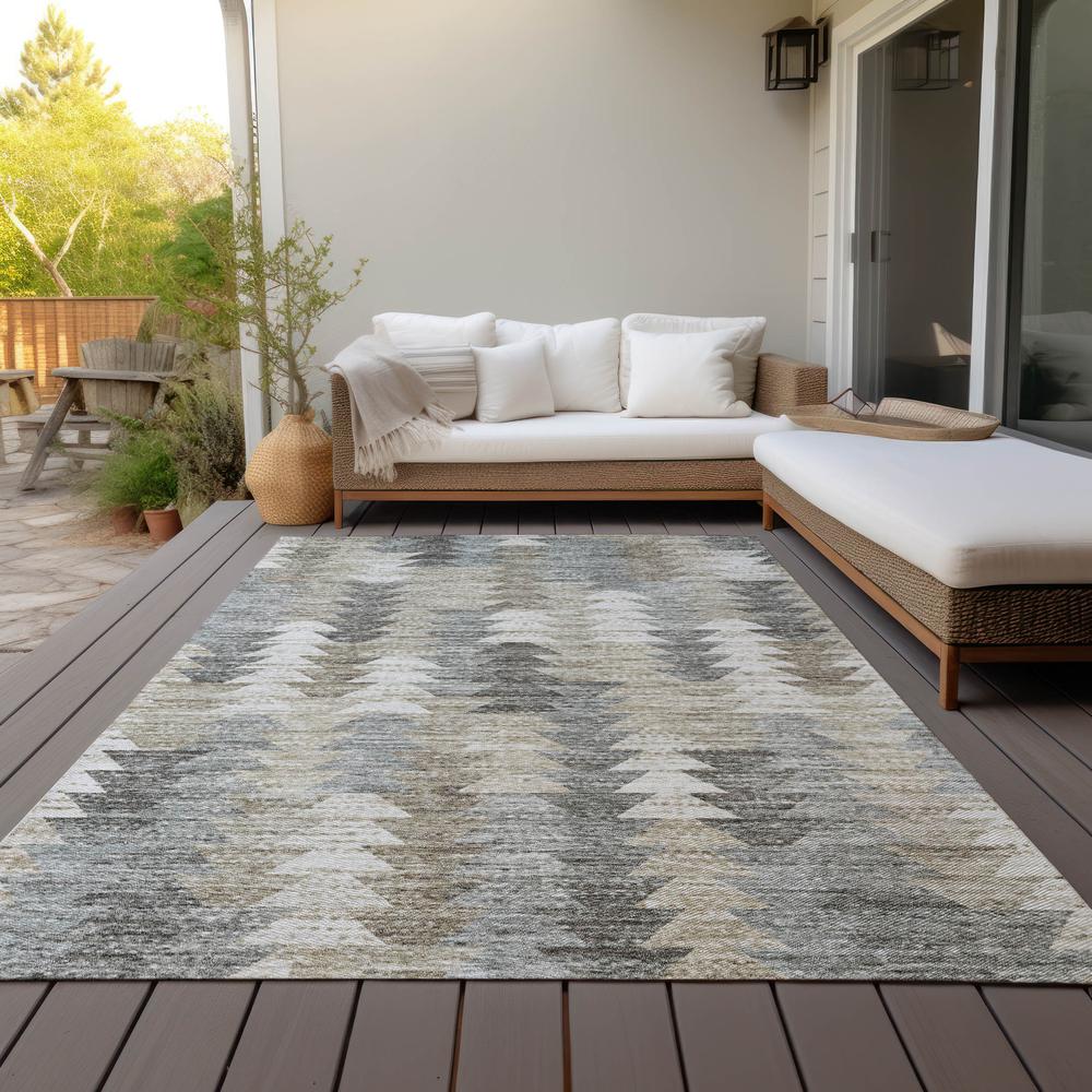 Chantille ACN632 Brown 10' x 14' Rug. Picture 8