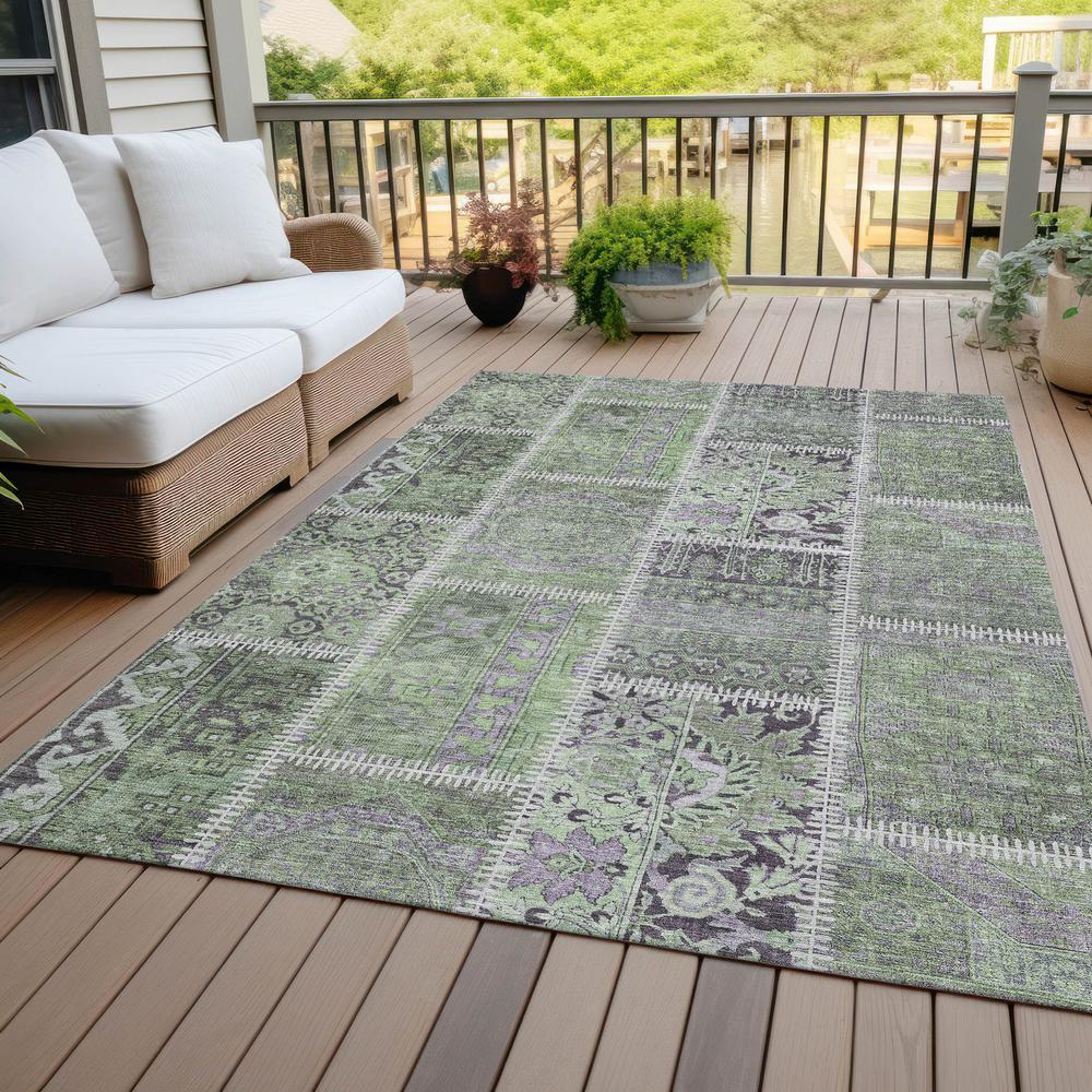 Chantille ACN635 Green 10' x 14' Rug. Picture 8