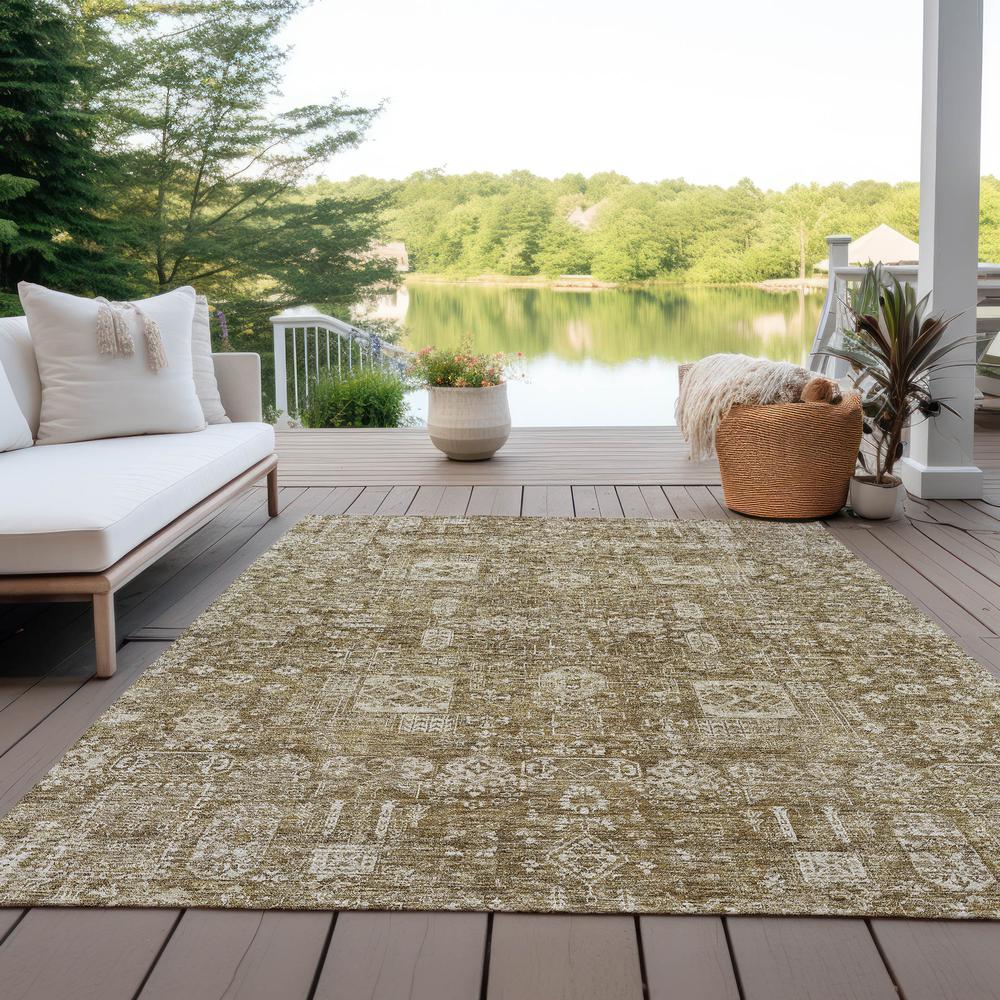 Chantille ACN637 Brown 10' x 14' Rug. Picture 8