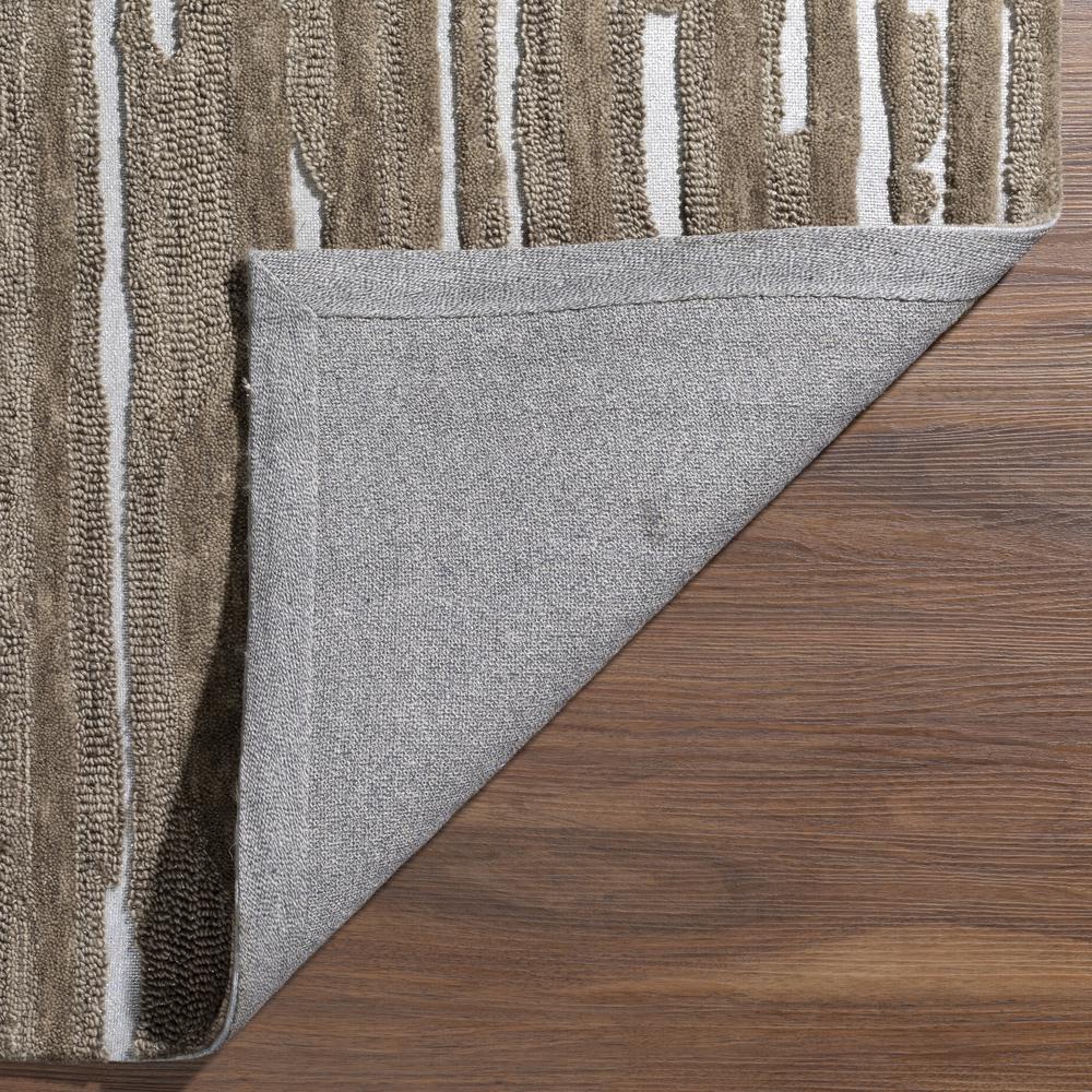 Vibes VB1 Beige 2'3" x 7'6" Runner Rug. Picture 7