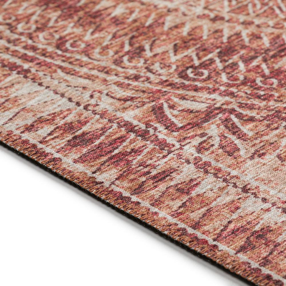 Indoor/Outdoor Sedona SN7 Spice Washable 8' x 10' Rug. Picture 7
