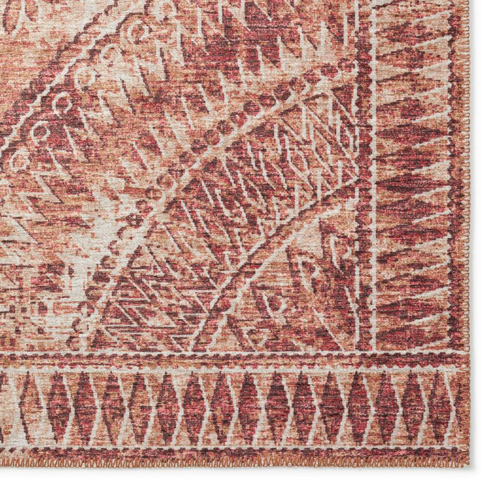Indoor/Outdoor Sedona SN7 Spice Washable 8' x 10' Rug. Picture 3