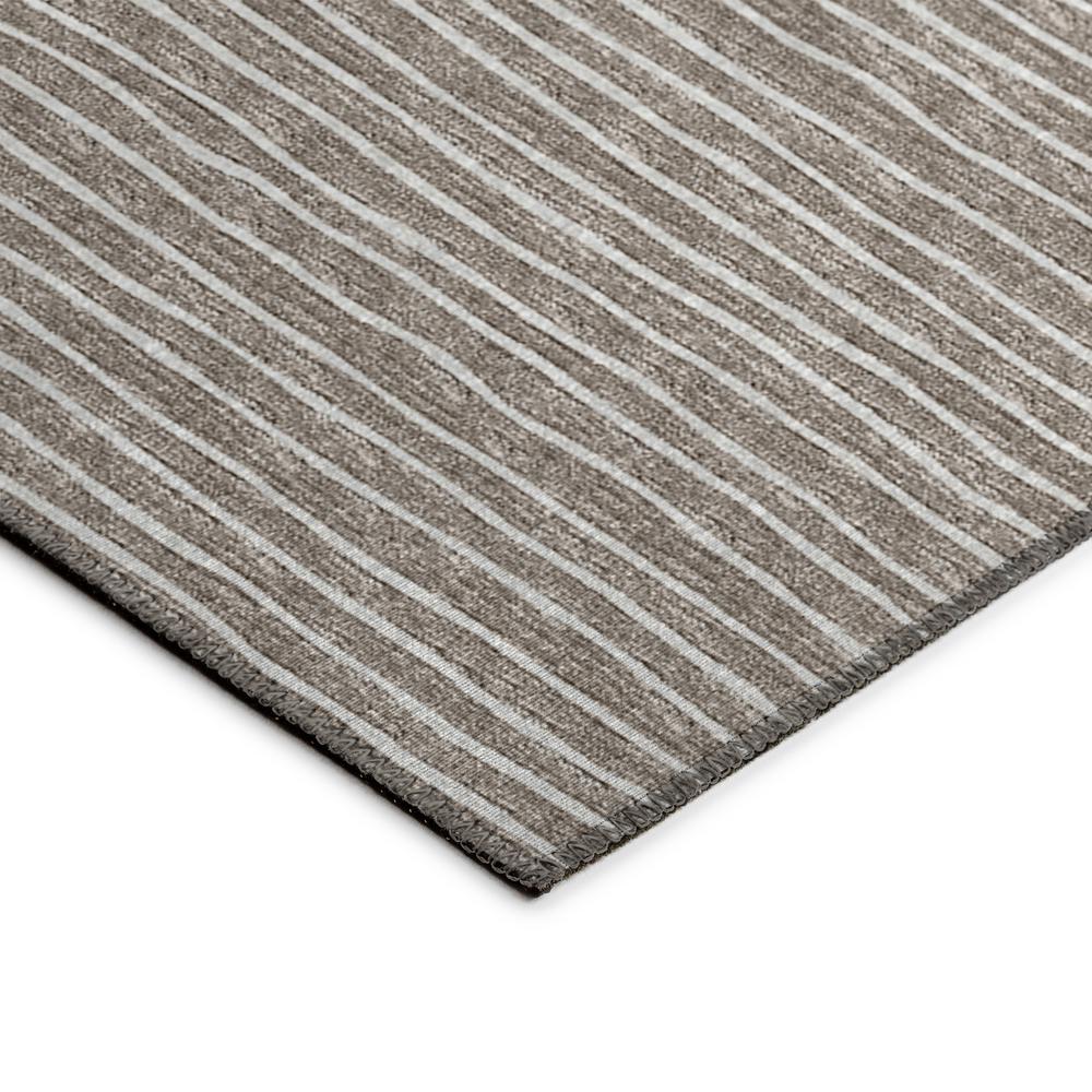 Indoor/Outdoor Laidley LA1 Taupe Washable 8' x 8' Rug. Picture 2