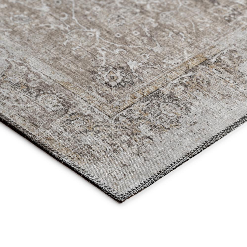 Indoor/Outdoor Marbella MB2 Taupe Washable 8' x 10' Rug. Picture 4