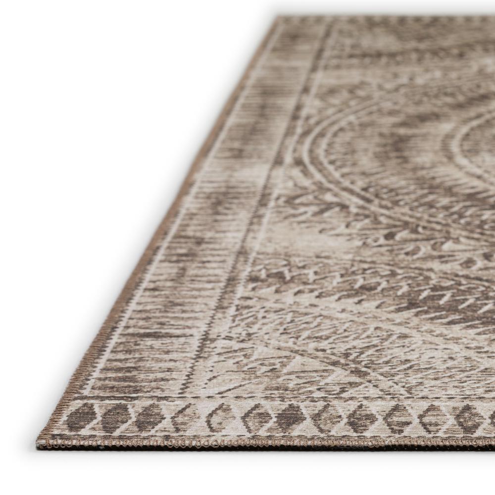 Indoor/Outdoor Sedona SN7 Taupe Washable 8' x 10' Rug. Picture 4