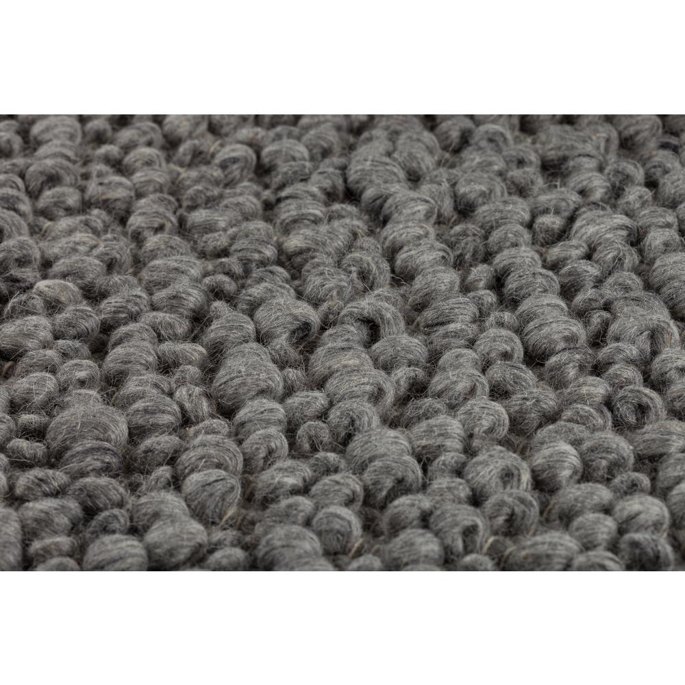 Gorbea GR1 Pewter 2'6" x 10' Runner Rug. Picture 8