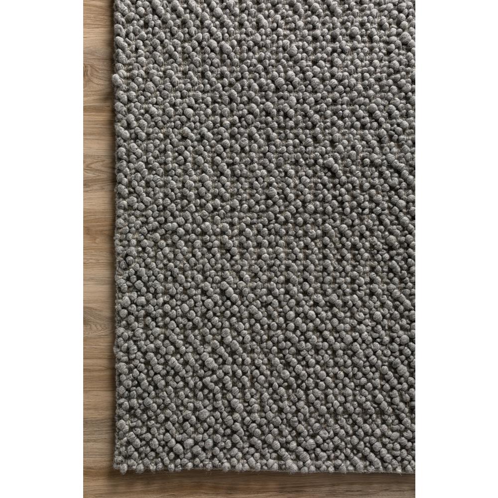 Gorbea GR1 Pewter 2'6" x 10' Runner Rug. Picture 3