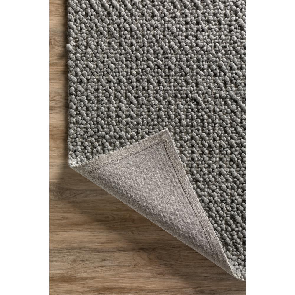 Gorbea GR1 Pewter 2'6" x 10' Runner Rug. Picture 7