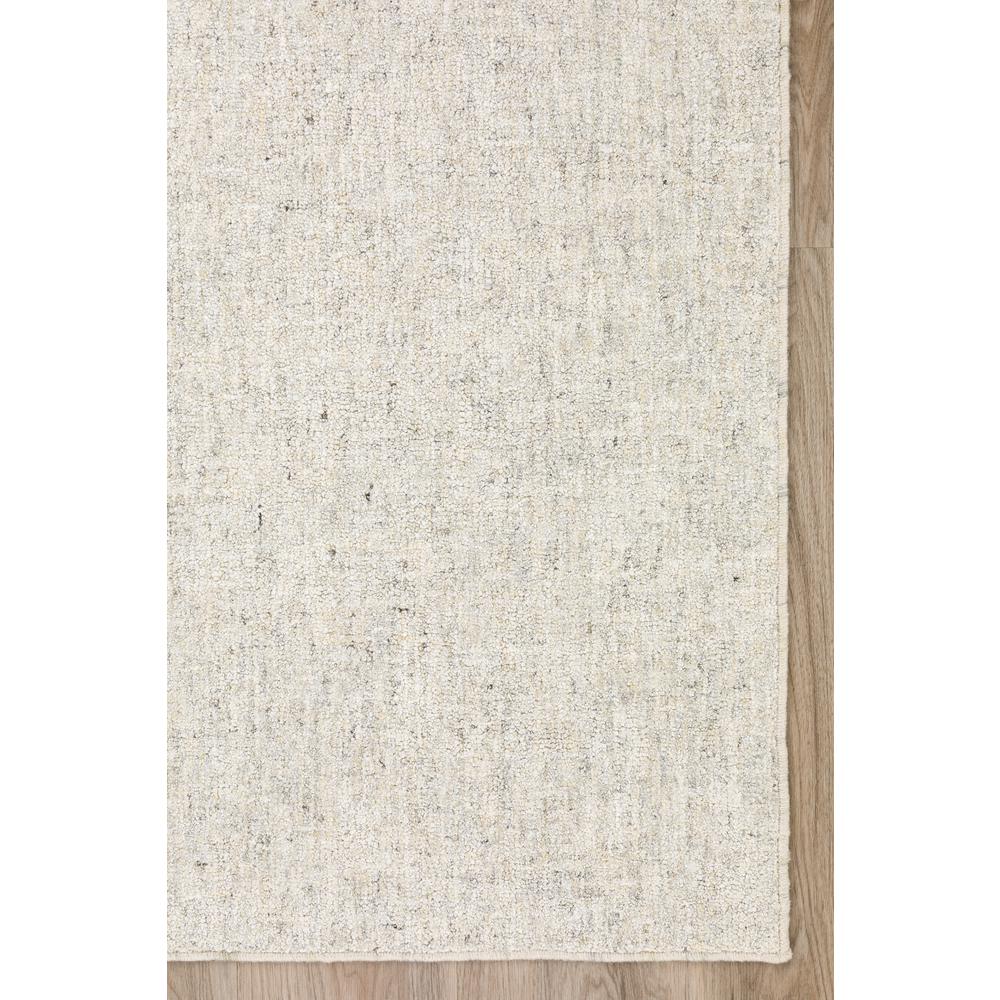 Mateo ME1 Ivory 2'6" x 10' Runner Rug. Picture 3