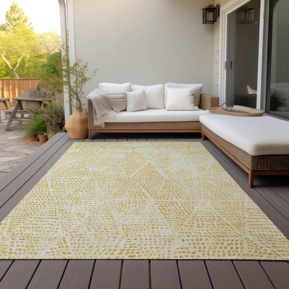 Chantille ACN591 Gold 10' x 14' Rug. Picture 9