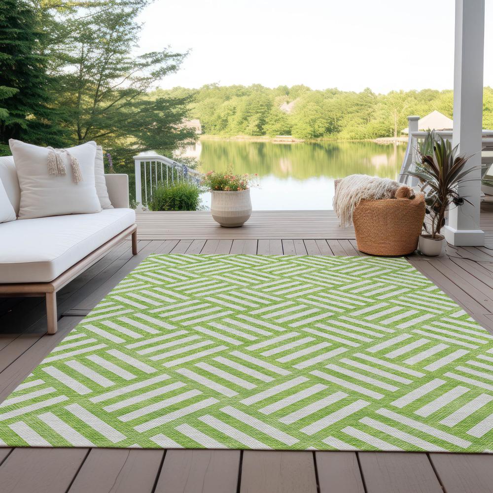 Chantille ACN620 Green 10' x 14' Rug. Picture 9