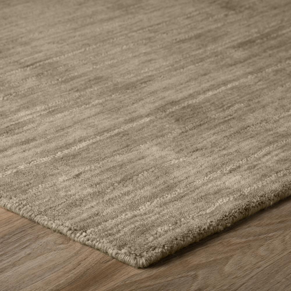 Rafia RF100 Taupe 2'6" x 10' Runner Rug. Picture 4