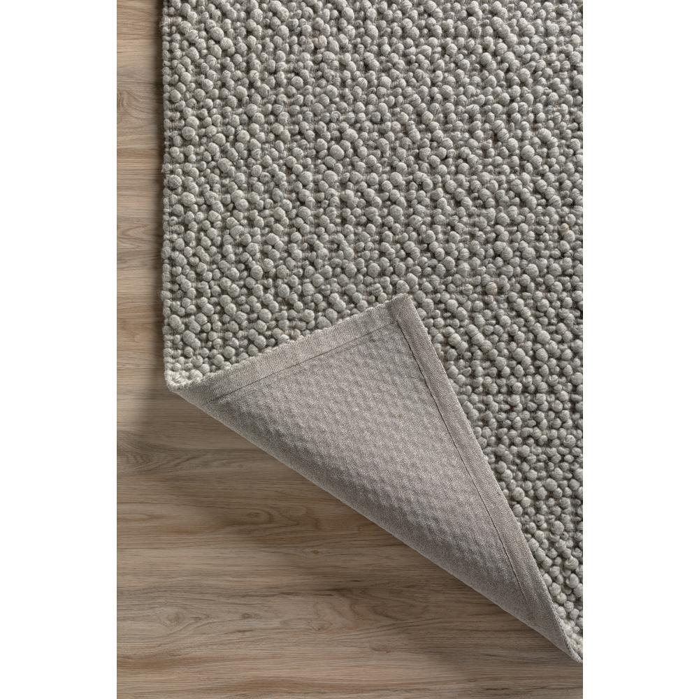 Gorbea GR1 Silver 2'6" x 10' Runner Rug. Picture 7