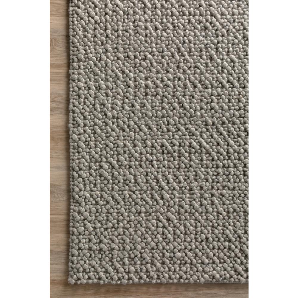Gorbea GR1 Silver 2'6" x 10' Runner Rug. Picture 3