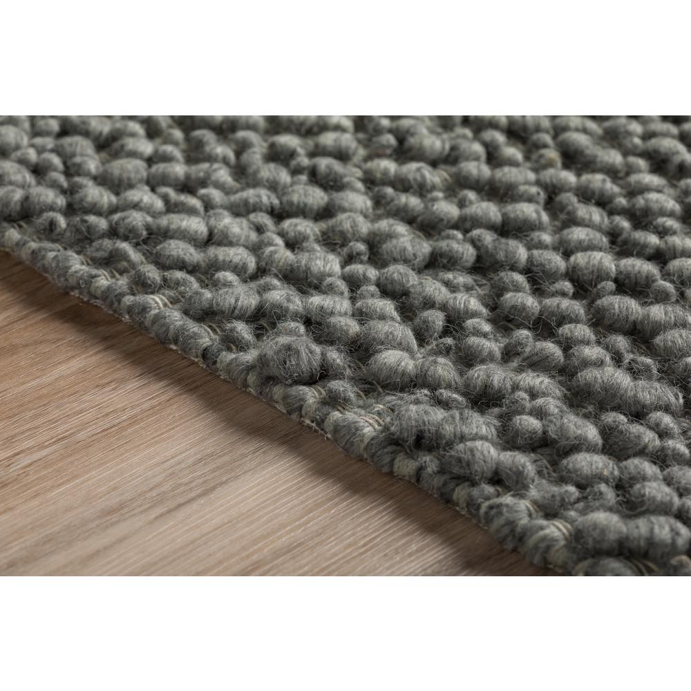 Gorbea GR1 Pewter 2'6" x 10' Runner Rug. Picture 10