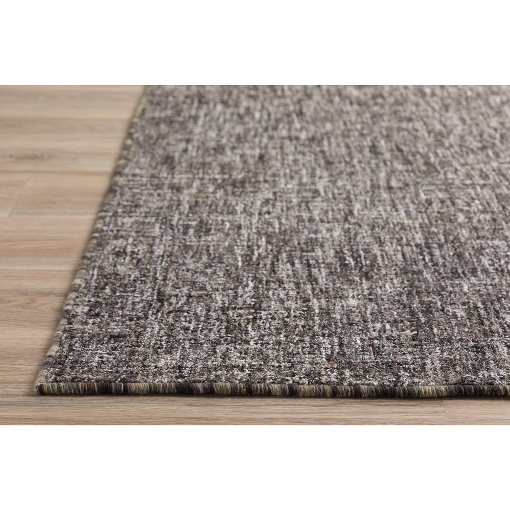 Mateo ME1 Ebony 2'6" x 12' Runner Rug. Picture 11