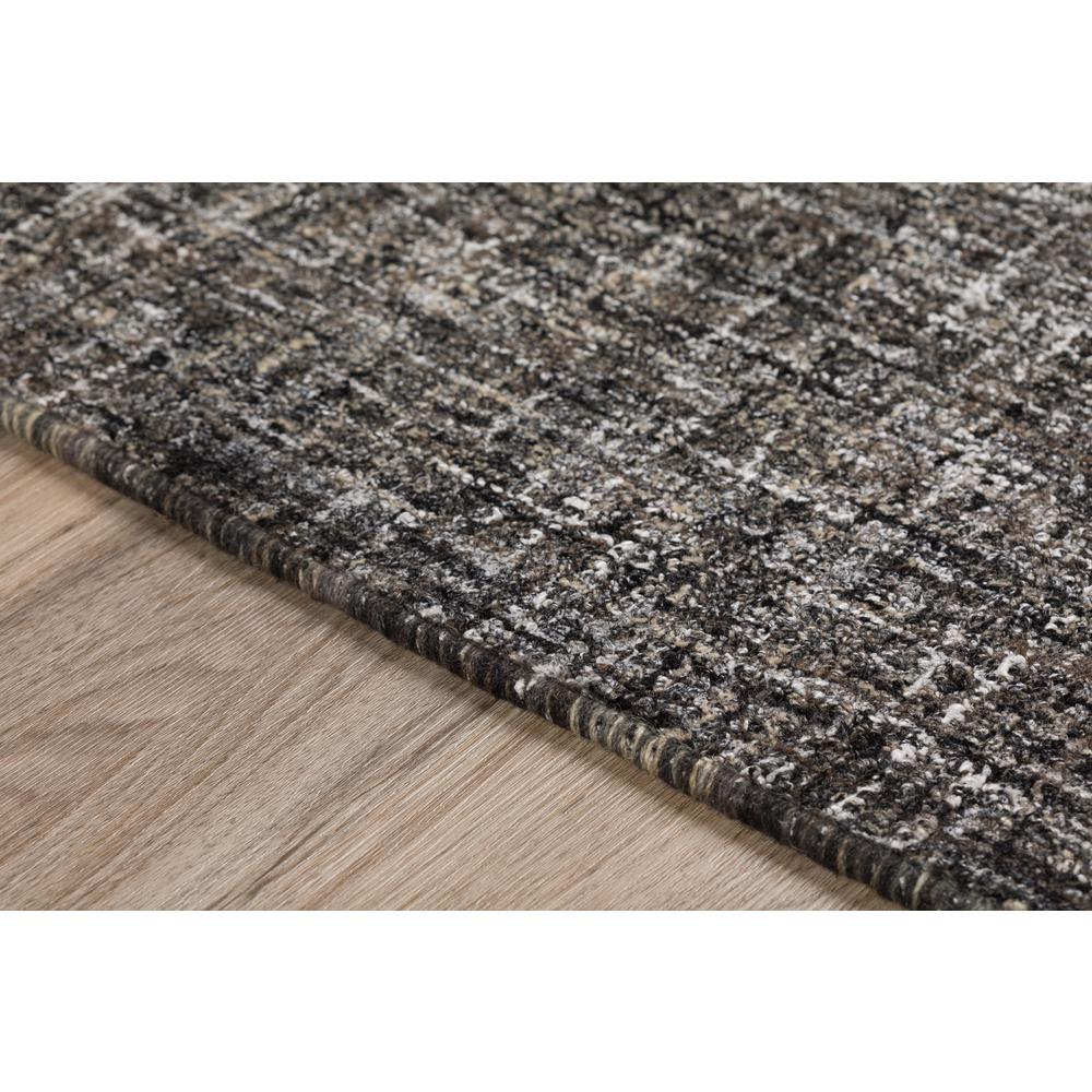 Mateo ME1 Ebony 2'6" x 12' Runner Rug. Picture 10