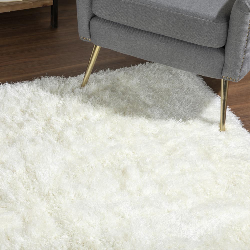 Impact IA100 Ivory 2'6" x 12' Runner Rug. Picture 9