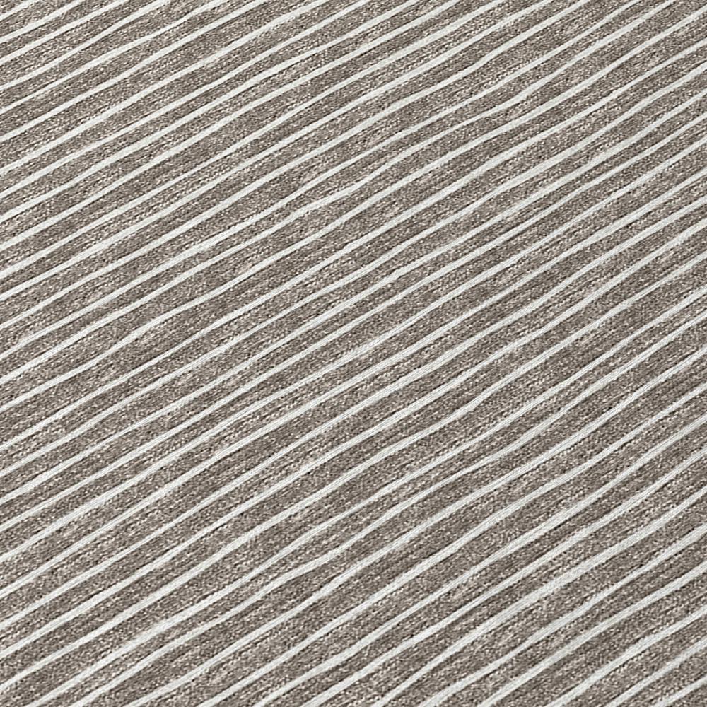 Indoor/Outdoor Laidley LA1 Taupe Washable 9' x 12' Rug. Picture 3